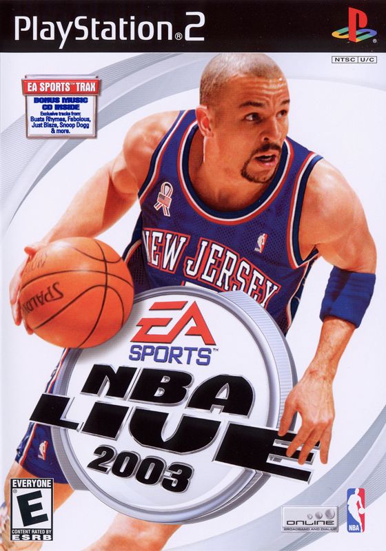 NBA Live 2003 box art for Xbox